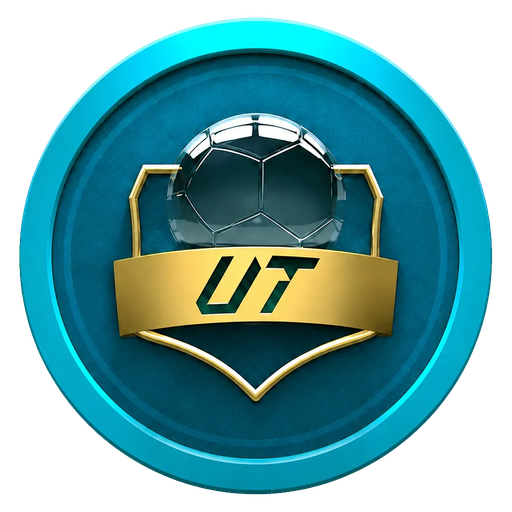 Turkuaz çerçeveli UT Draft Token amblemi
